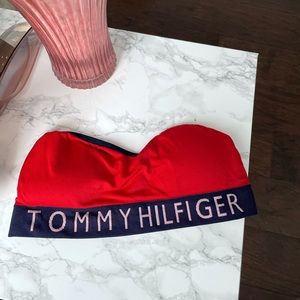 Tommy Hilfiger red bralette